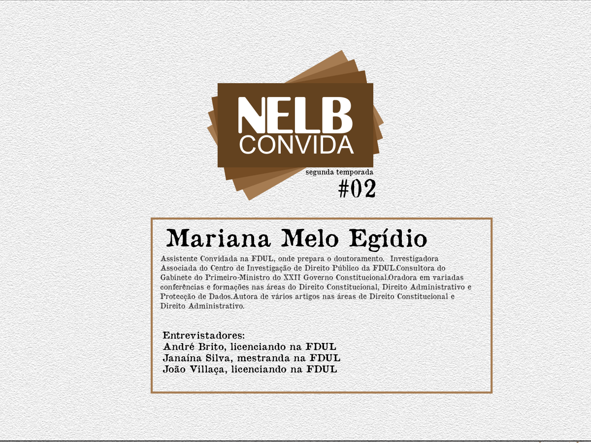NELB Convida | Mariana Melo Egídio| Segunda Temporada – Programa 02