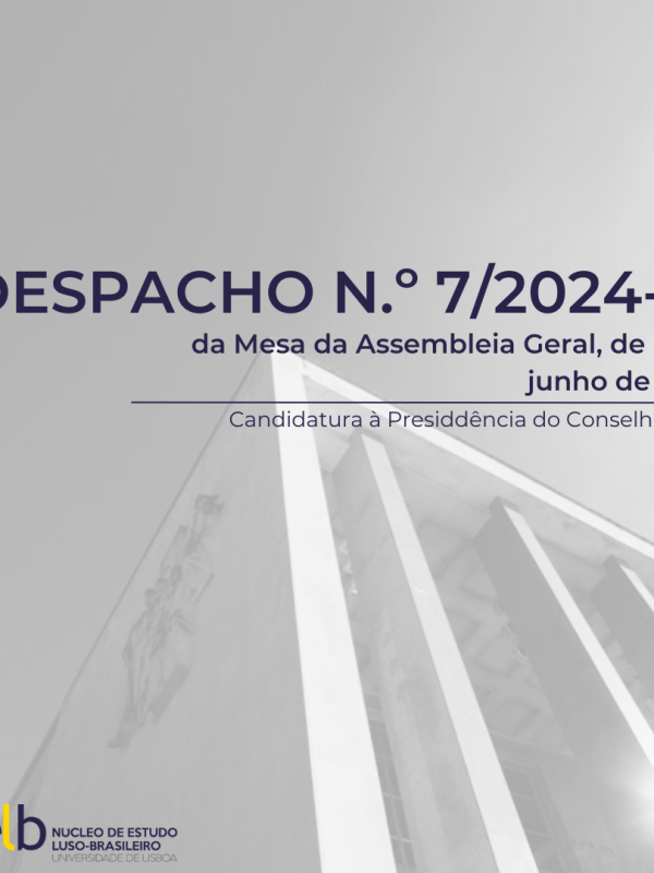 Eleição | Presidente do Conselho Fiscal 2024/2025
