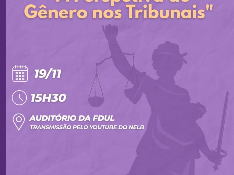 Seminário do Dia da Eliminação da Violência Contra a Mulher: A Perspetiva de Gênero nos Tribunais