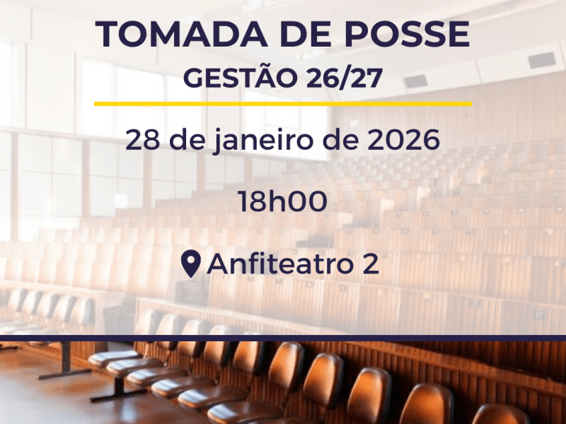 Cerimônia de Tomada de Posse – Gestão 2026/2027
