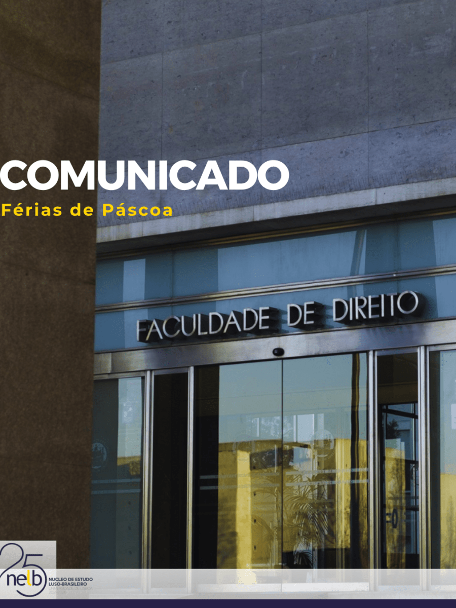 COMUNICADO | Férias de Páscoa