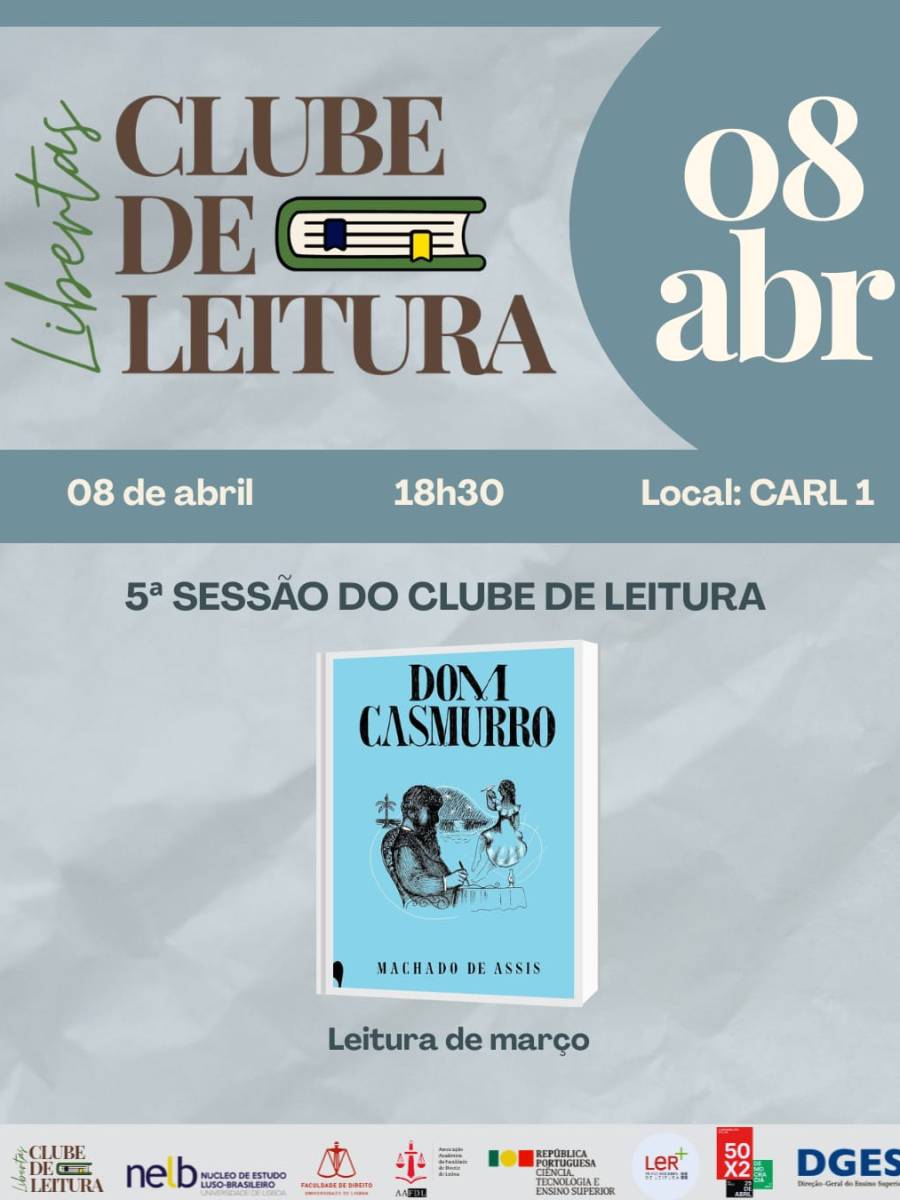 Clube do Livro Libertas: Sessão de março