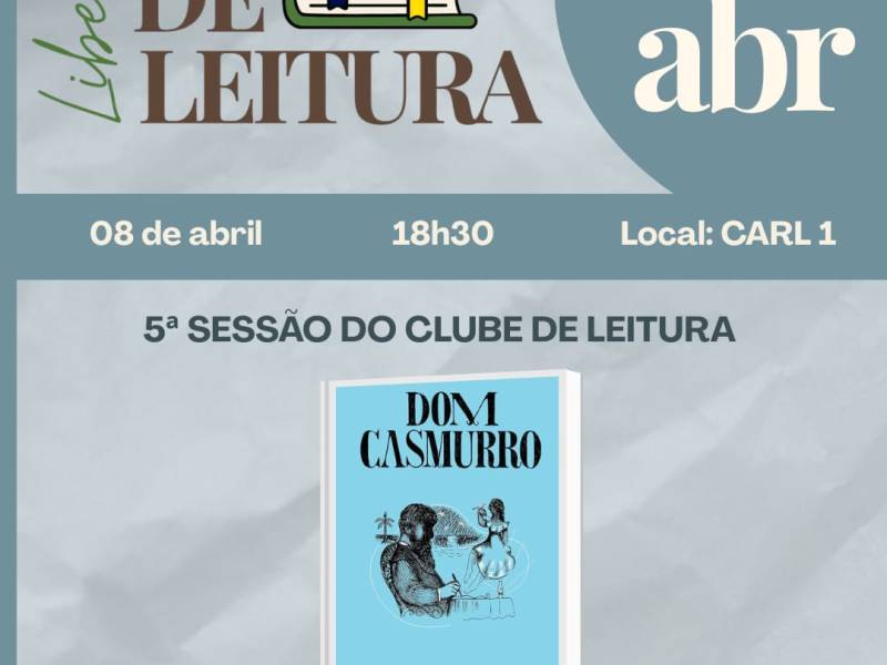 Clube do Livro Libertas: Sessão de março
