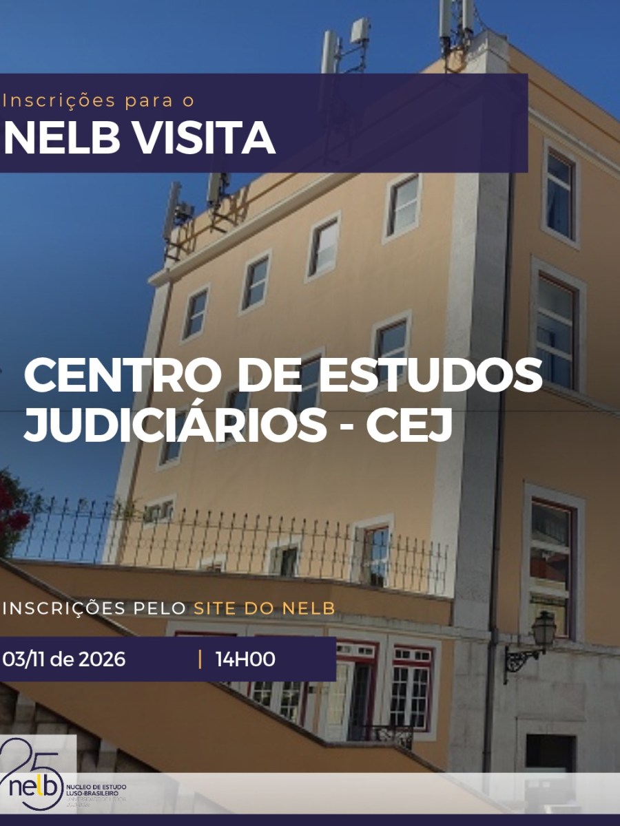 NELB VISITA o Centro de Estudos Judiciários